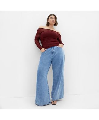 Plus Size Anastasia Mesh Top