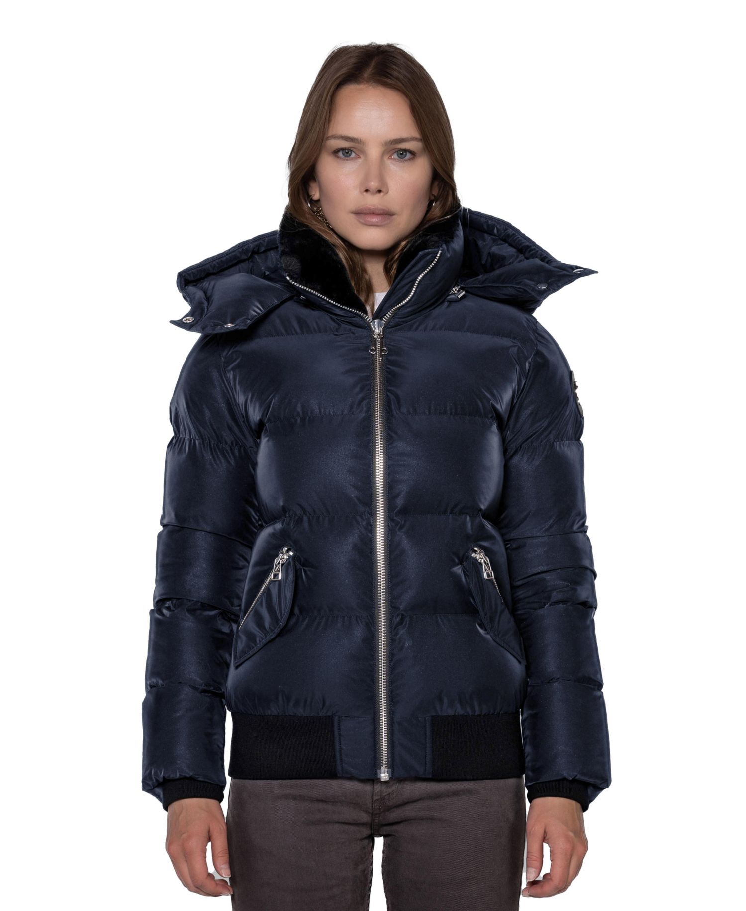 Women's Woody Bomber Quilted Winter Coat