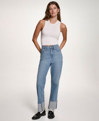 DKNY Jeans - Women's High-Rise Classic Straight-Leg Jeans