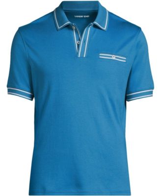 Men's Short Sleeve Tipped Welt Pocket Supima Polo