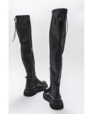 Chip Over the Knee Boot (Women