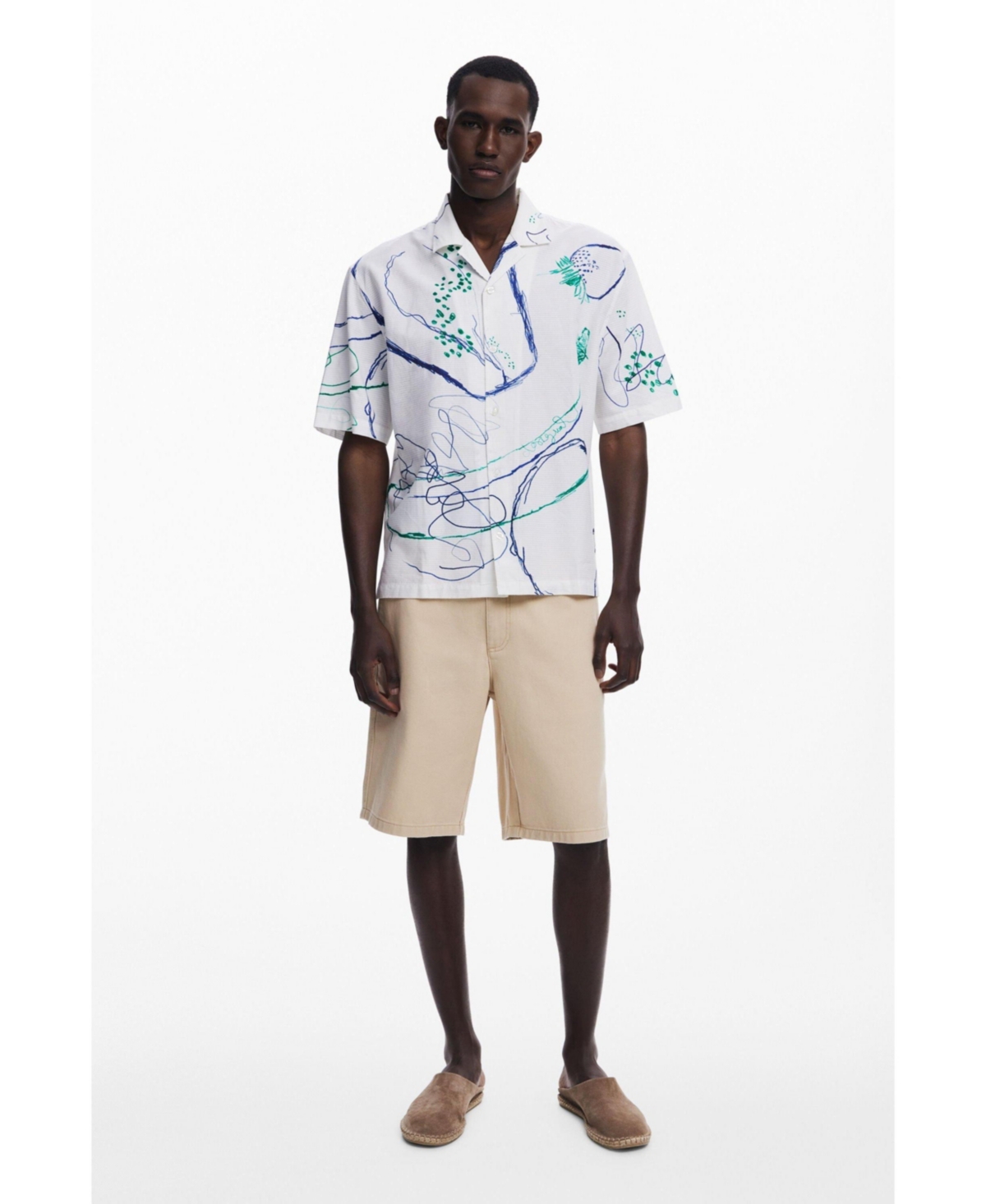 Desigual Men's Arty short-sleeve shirt