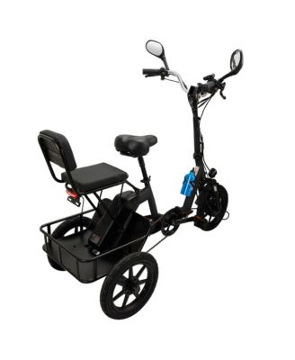 Electric Tricycle for Adults E-Trike with 3-Speed 350W Motor & 28-Mile Range | Compact Foldable Design