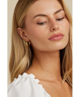 Nadia Classic Gold Hoops