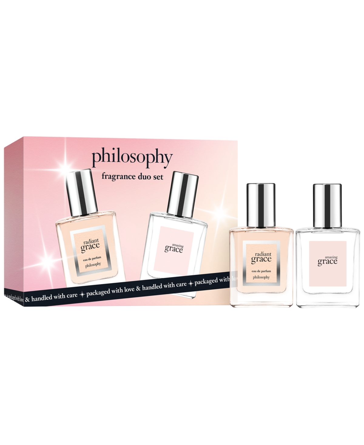 Philosophy Di Lorenzo Serafini 2-pc. Amazing Grace Eau De Toilette And Radiant Grace Eau De Parfum Limited Edition Fragrance Gift S In Transparent