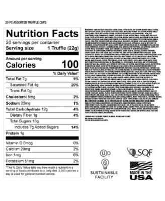 Holiday Grand Elite Truffle Cup Box, 20 Piece