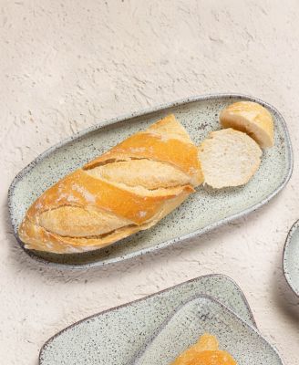 Medium Shallow 9" Oval Platters, Set of 4