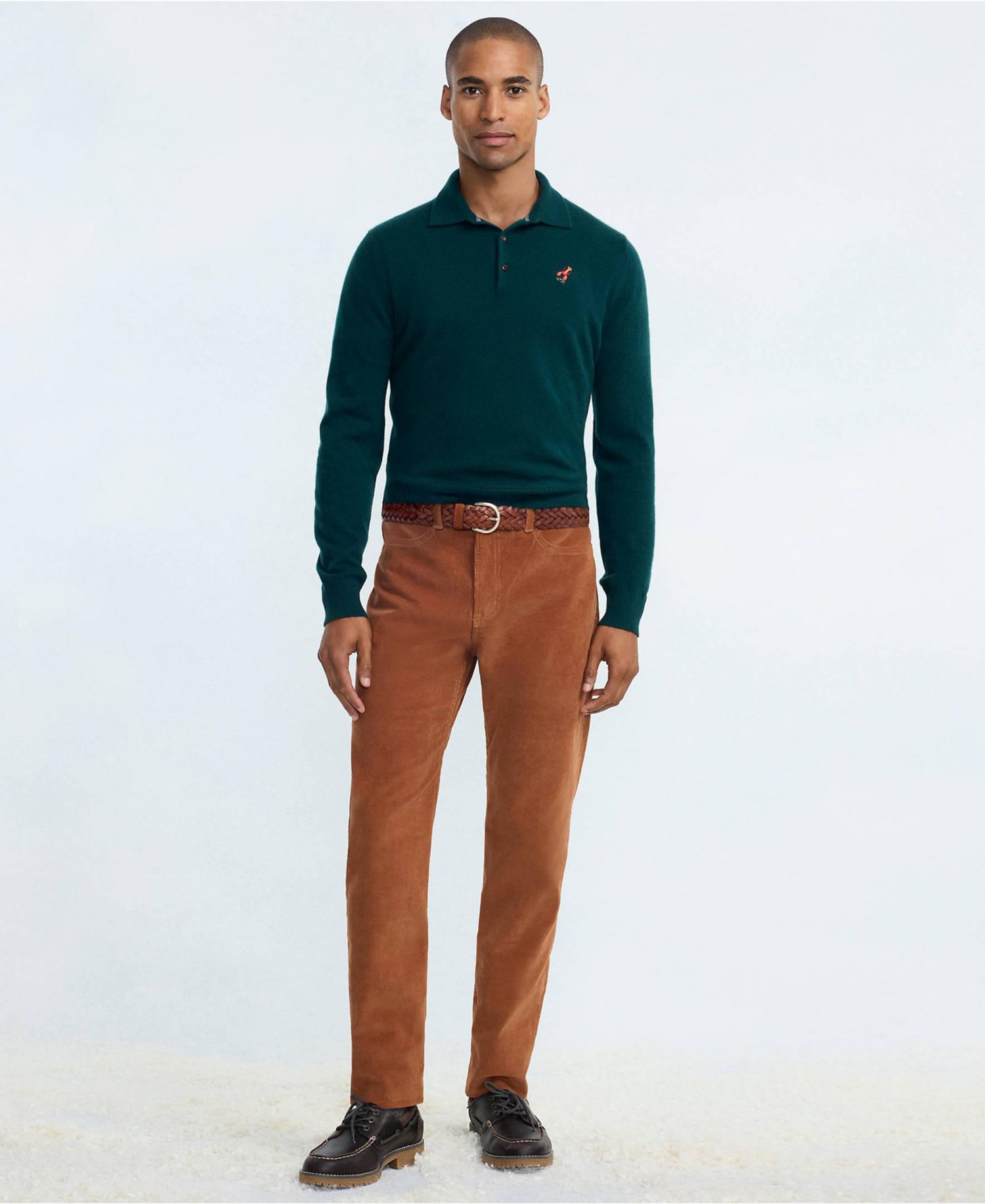 Men's Corduroy Comfort Waist Classic Fit 5 Pocket Pant