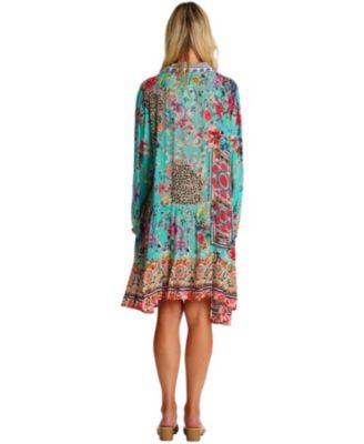 Women's Summer Dress with Collared Neck