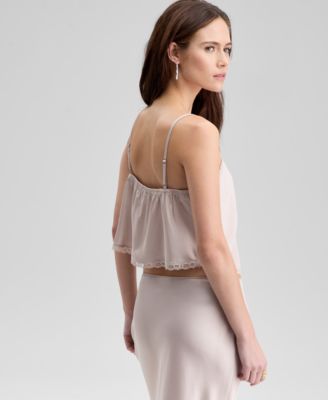 Women's Lace Bow-Inset Camisole, Macy's Exclusive