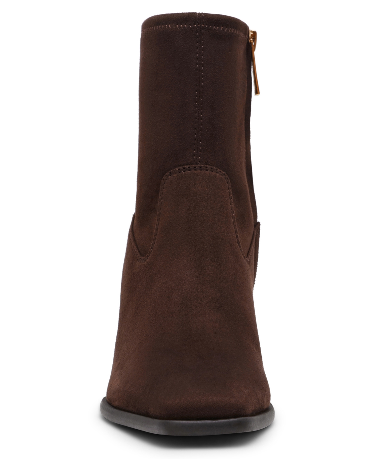 Anne Klein Women's Paidge Block Heel Dress Booties In Brown