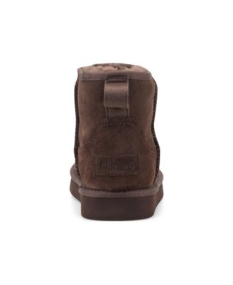 Women's Wonders Round Toe Casual Cozy Ankle Booties