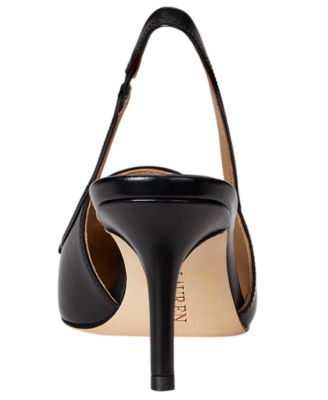 Women's Khloe Leather Slingback Loafer Pumps