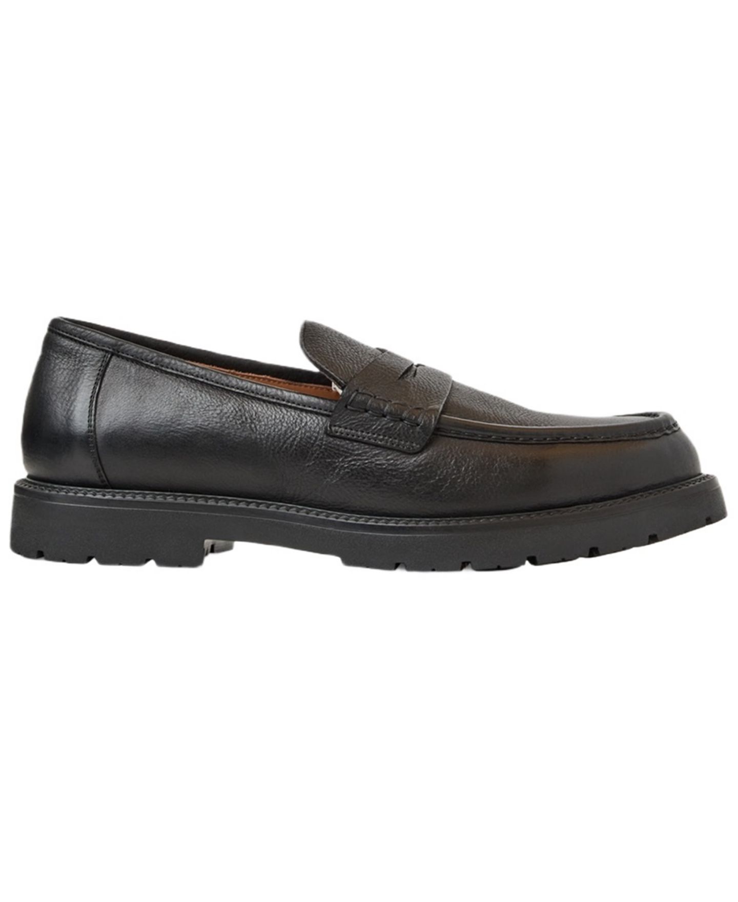 Мужские туфли Aquatalia Blake Slip-On Loafer, цвет: Чёрный — фото 2