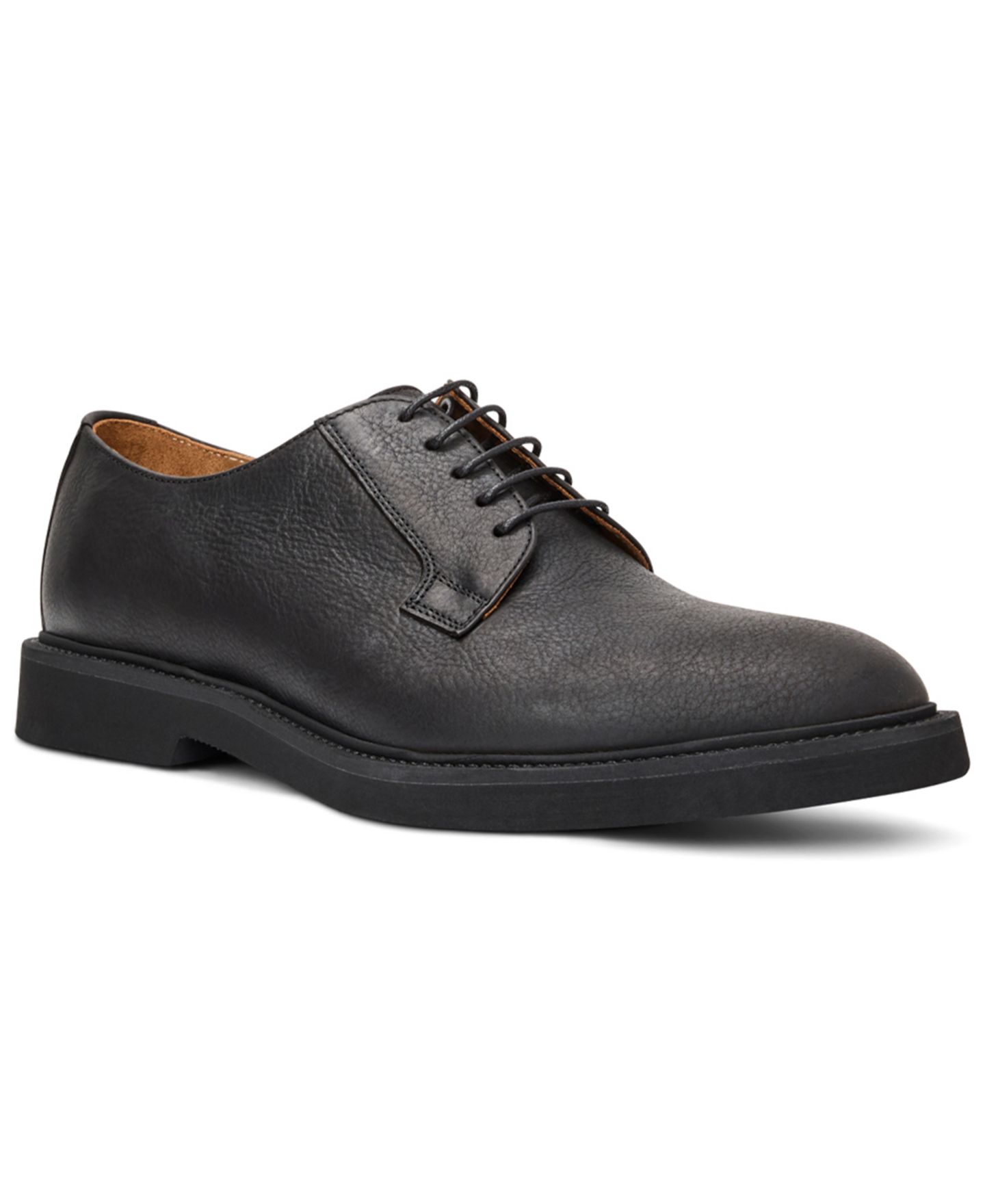 Мужские туфли Aquatalia Grayson Slip-On Oxford, цвет: Чёрный — фото 1