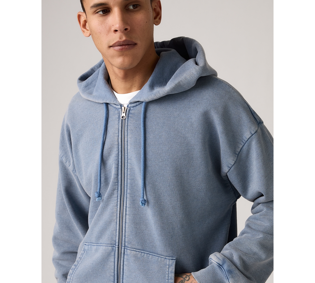Levi's Men's Full Zip Hooded Sweatshirt