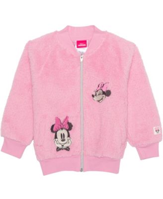 Disney - Girls 2T-6X Minnie Mouse Long-Sleeve Jacket