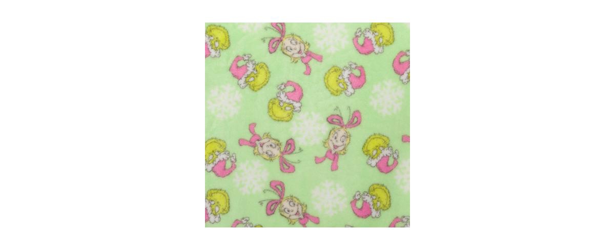 The Grinch Girls 2t-6x Cosplay Long Sleeve Pull-on Hoodie In Green