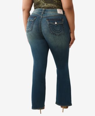 Plus Size Becca Bootcut Big T Jeans