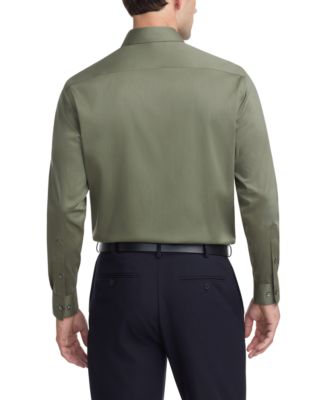 Men's Regular Fit Ultra Wrinkle Free Flex Collar Dress Shirt