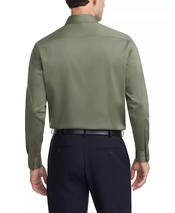 Men's Regular Fit Ultra Wrinkle Free Flex Collar Dress Shirt - thumbnail 2