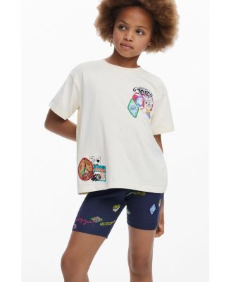 Boys Boys's T-shirt with embroidered patches