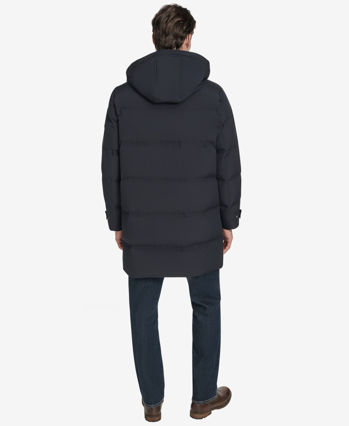 Marc New York Men's Rummel Core Hooded Stadium Coat In Black