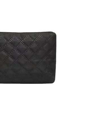 Three-dimensional Diamond Patterned Small Square Tote, Hand bag with Dry Wet Separation & Double-sided Pockets