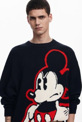 Men's Mickey Mouse knit sweater