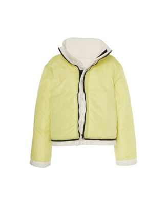 Women's Reversible Cropped Sustainable Down Coat