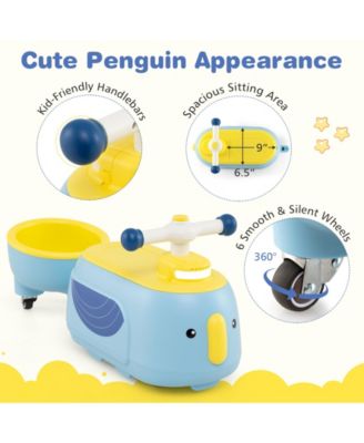 Toddler Ride on Toy with Trailer and Light Music