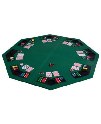 48 Inch 8 Players Octagon Fourfold Poker Table Top