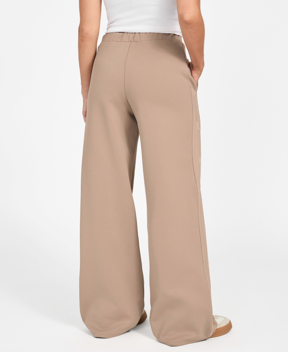 Guess Women's Octavia Wide Leg Sweatpants