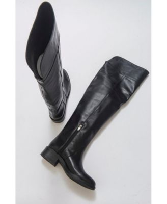 Petya Leather Over the Knee Boot (Women)