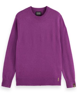 Men's Solid Crewneck Sweater