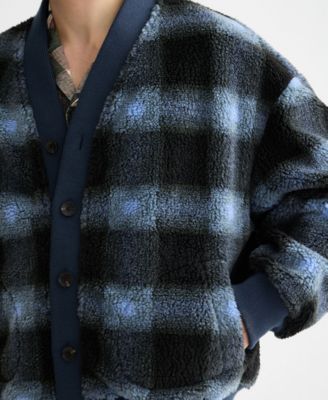 Men's V-Neck Cardigan Sweater