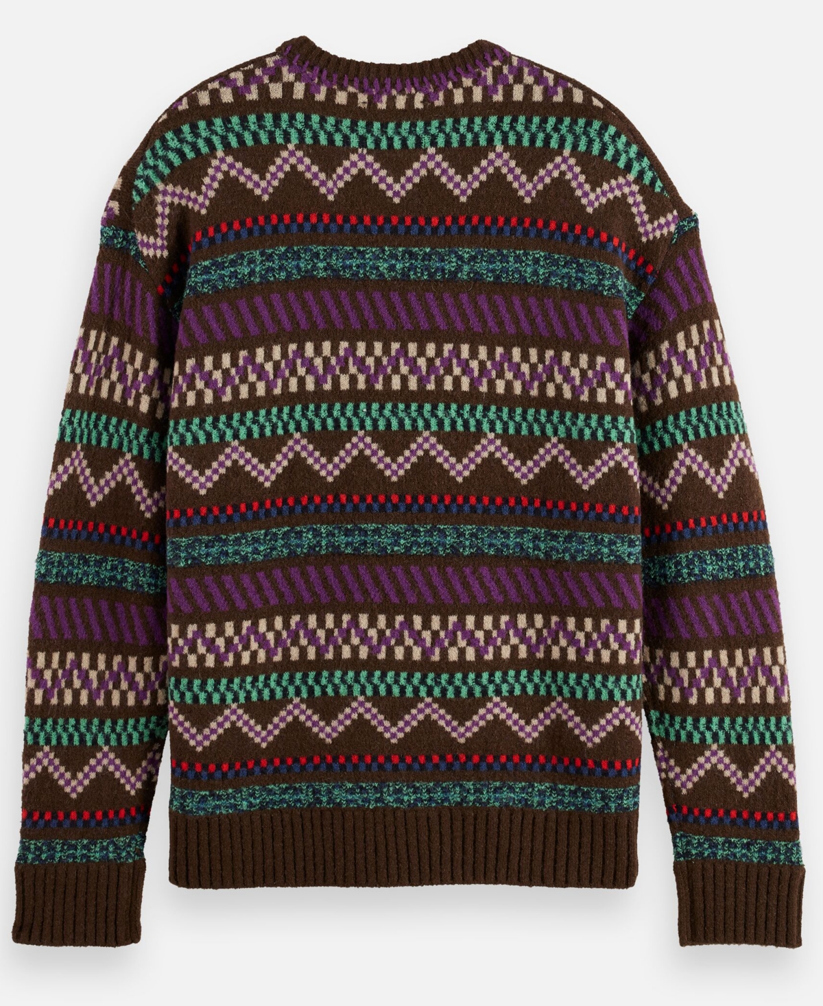 Scotch & Soda Men's Drop Shoulder Long Sleeve Sweater