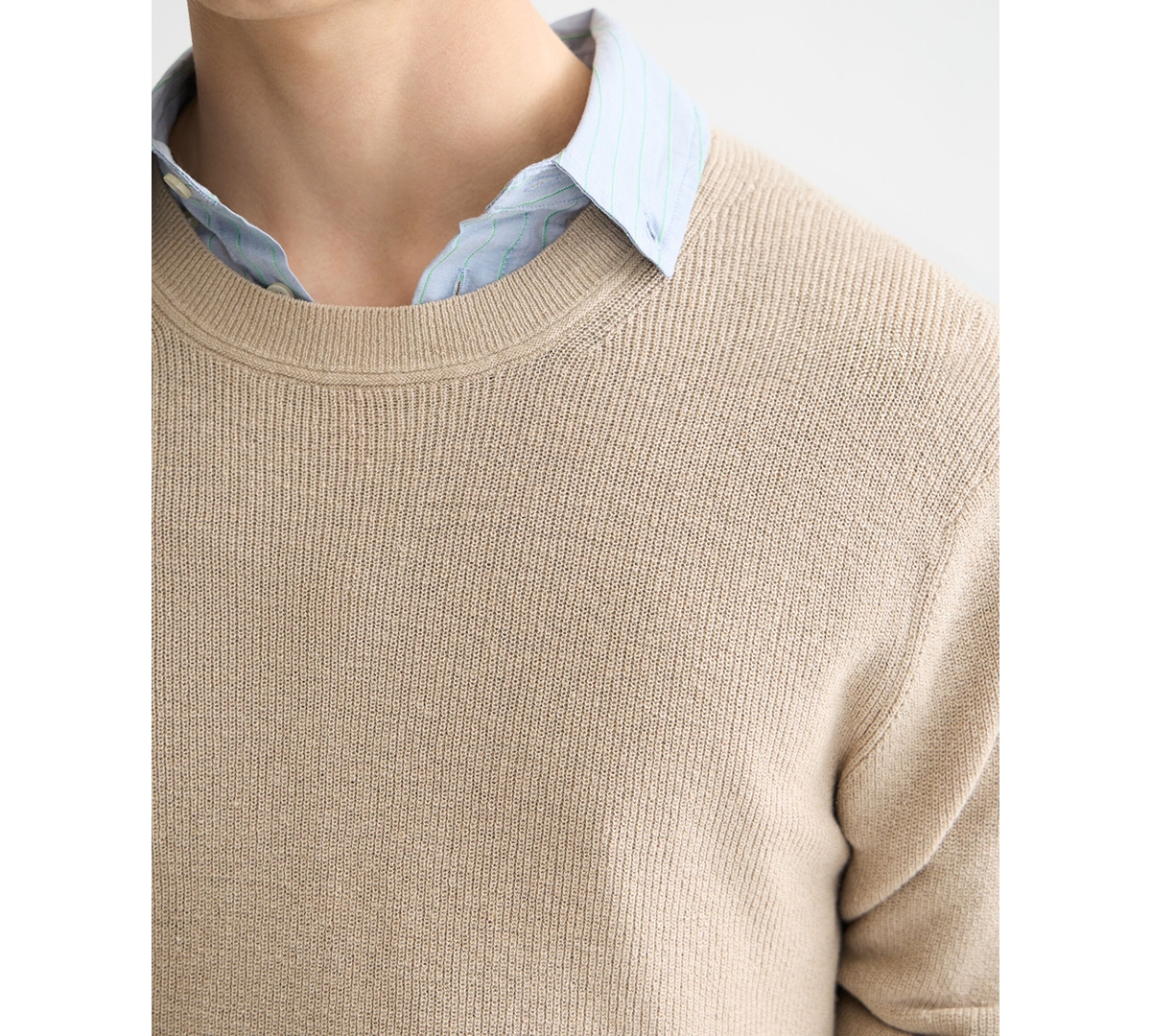 Scotch & Soda Men's Long Sleeve Crewneck Sweater In Gray