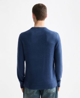 Men's Solid Crewneck Sweater