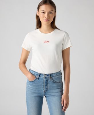 Women's Perfect Graphic Logo Cotton T-shirt
