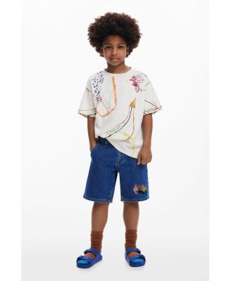 Boys's Short sleeve brushstroke T-shirt