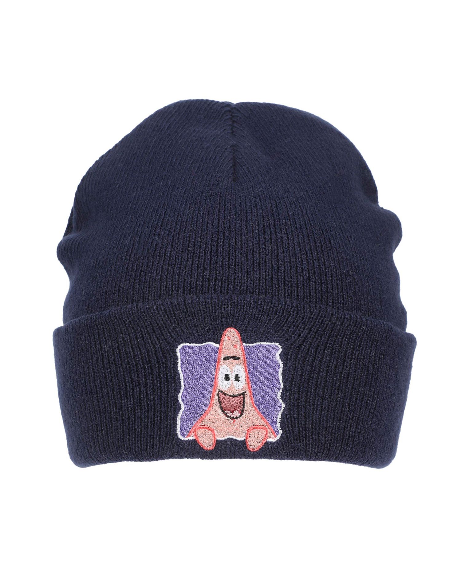 Men's Patrick Embroidery Acrylic Knit Standard Cuff Beanie