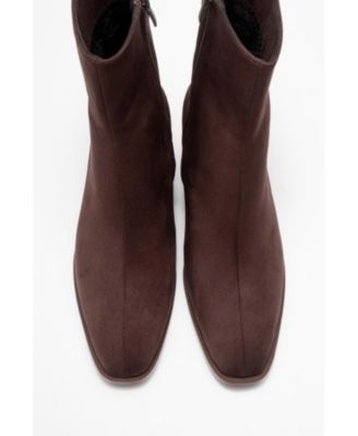 Chara Block Heel Ankle Boot (Women)