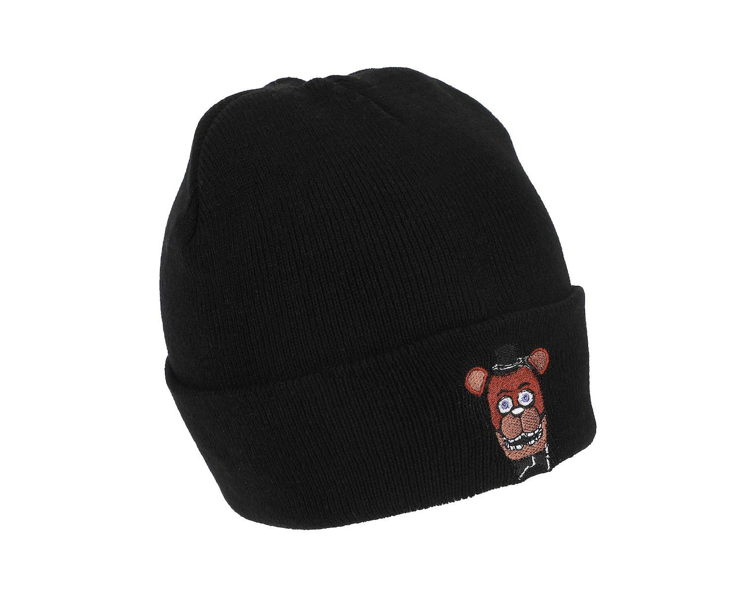 Men's Freddy Embroidery On Acrylic Knit Standard Cuff Beanie
