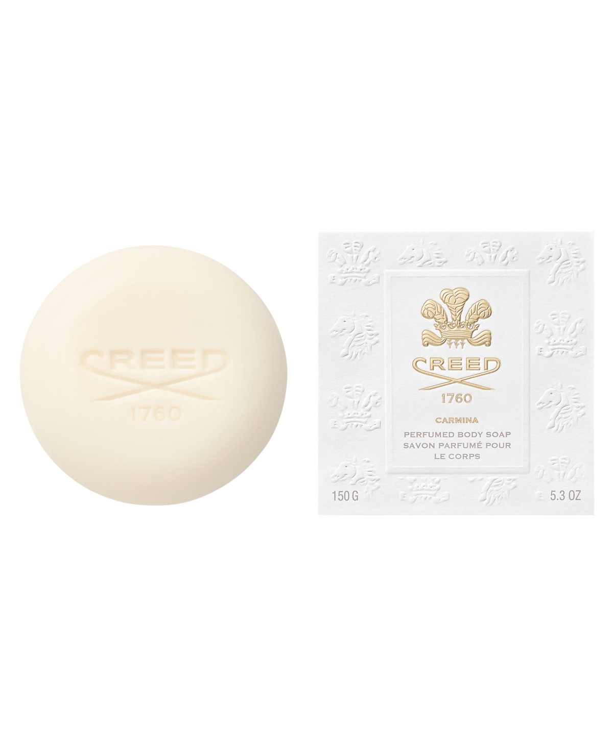 Creed Carmina Perfumed Soap, 5.3 Oz. In Transparent