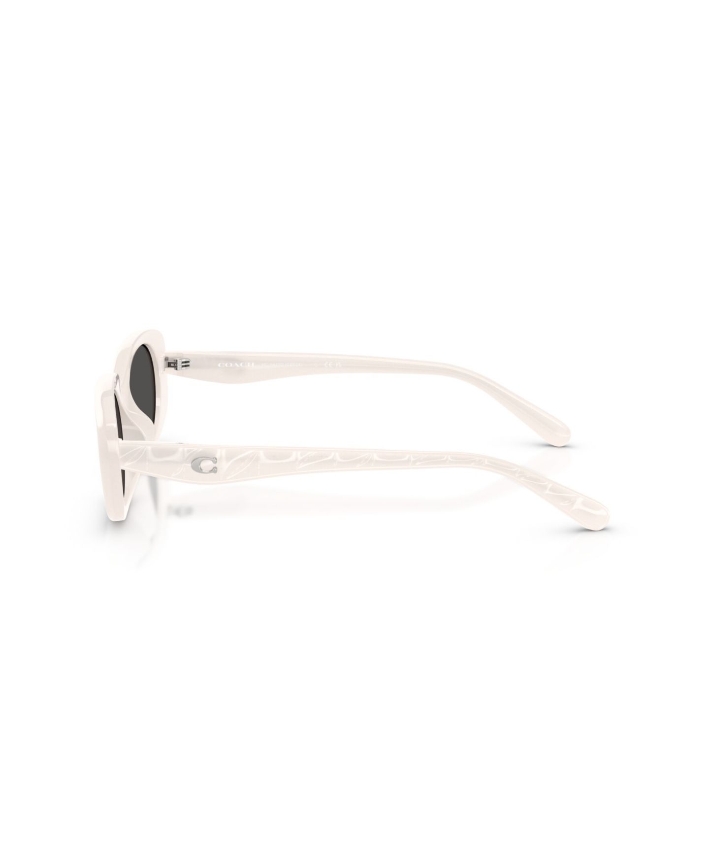 Женские солнцезащитные очки COACH Oval Sunglasses, CBY84 HC8443D, цвет: Чёрный — фото 13