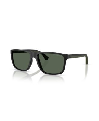 Men's Square Sunglasses, EA4033