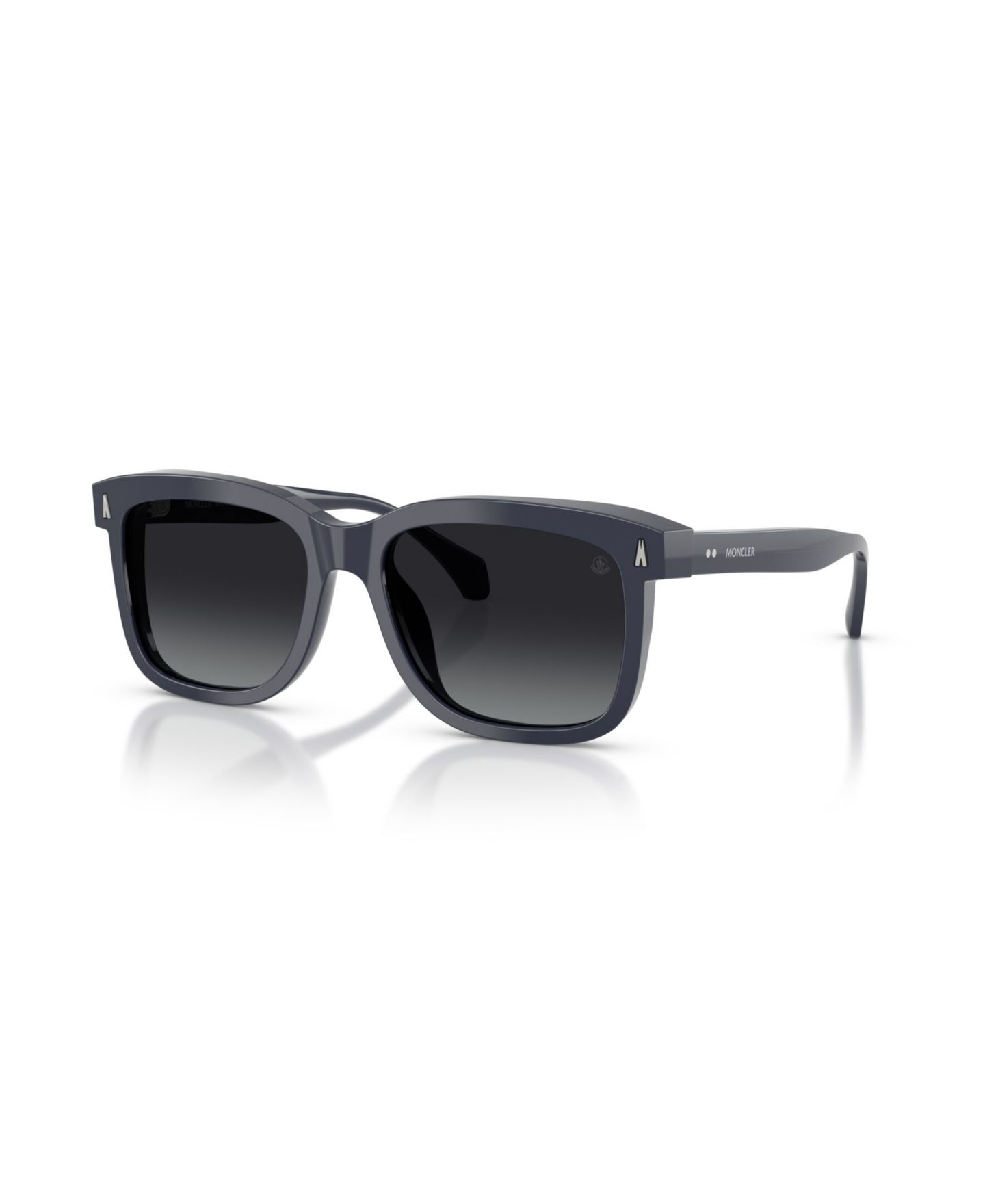 Солнцезащитные очки Moncler Unisex Polarized Valaire, ME6018, цвет: Блестящий чёрный — фото 21