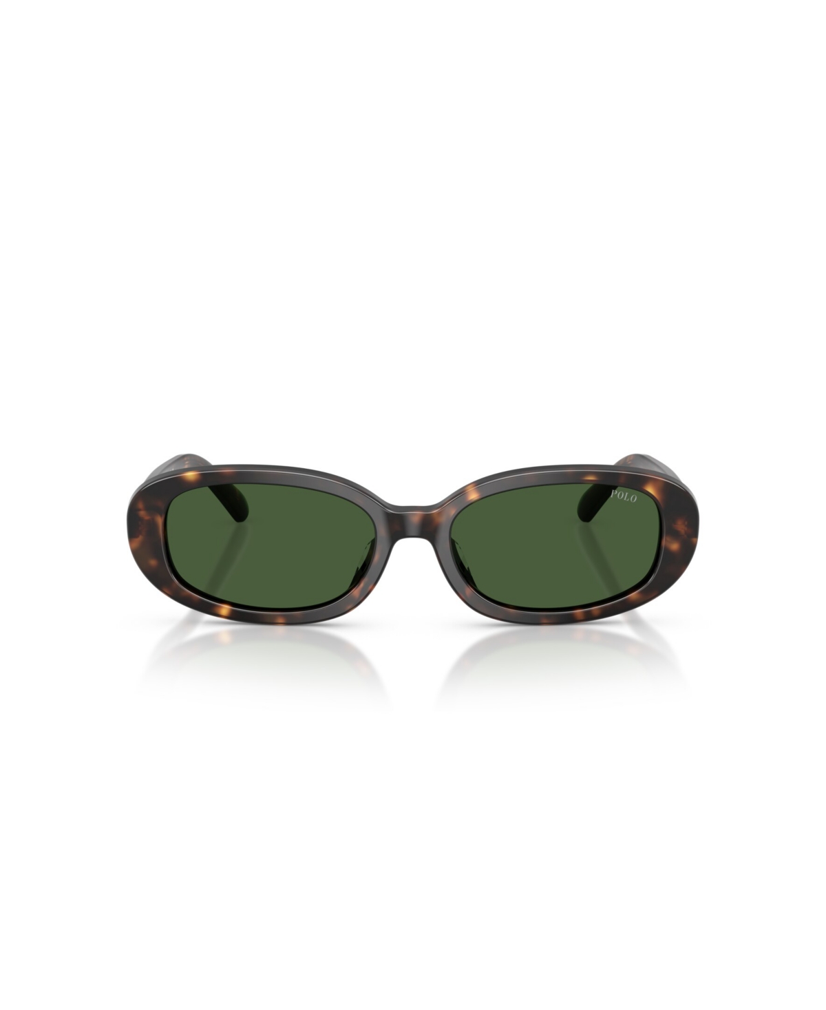 Polo Ralph Lauren Women's Oval Sunglasses, Ph4198u In Brown