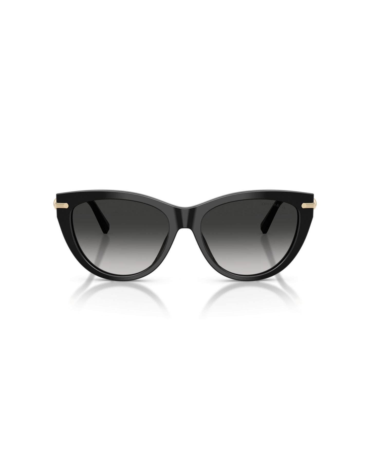Женские солнцезащитные очки Tiffany & Co. Cat Eye Sunglasses, TF4253, цвет: Чёрный — фото 2